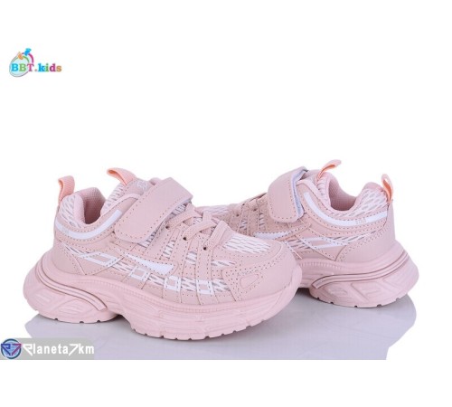 Дитячі кросівки на весну/осінь (8 пар р.26-31) рожевий  "BBT"