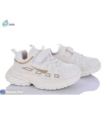 Дитячі кросівки на весну/осінь (8 пар р.32-37) бежевий  "BBT"