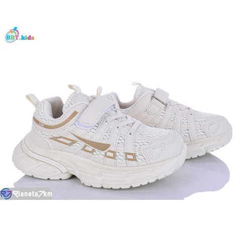 Дитячі кросівки на весну/осінь (8 пар р.32-37) бежевий  "BBT"