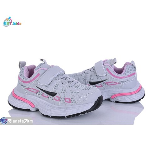 Дитячі кросівки на весну/осінь (8 пар р.32-37) сірий  "BBT"