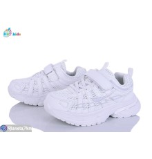 Дитячі кросівки на весну/осінь (8 пар р.32-37) білий  "BBT"