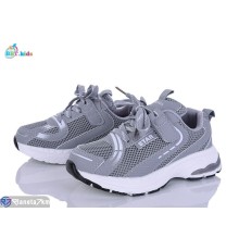 Дитячі кросівки на весну/осінь (8 пар р.32-37) сірий  "BBT"