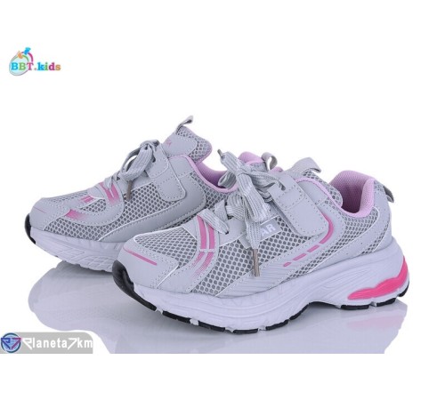 Дитячі кросівки на весну/осінь (8 пар р.32-37) сірий  "BBT"