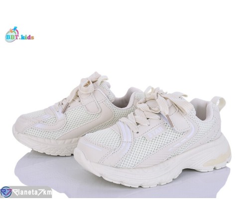 Дитячі кросівки на весну/осінь (8 пар р.32-37) бежевий  "BBT"