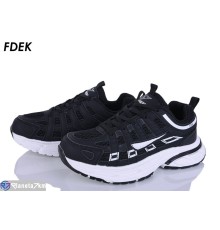 Кросівки на весну/осінь (8 пар р.36-41) чорний  "FDEK"