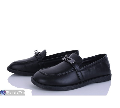 Туфлі жіночі на весну/осінь (8 пар р.36-41) чорний  "Vitta"