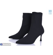 Черевики жіночі на весну/осінь (6 пар р.36-40) чорний  "Vitta"