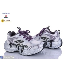 Дитячі кросівки на весну/осінь (7 пар р.31-37) сірий  "BELIES-D"