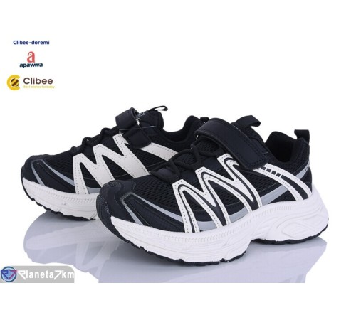 Дитячі кросівки на весну/осінь (8 пар р.30-37) чорний  "BELIES-D"