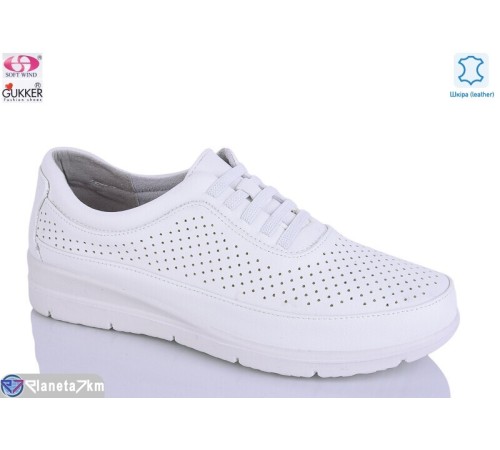 Туфлі жіночі на літо (8 пар р.37-42) білий  "Gukkcr"