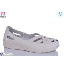 Туфлі жіночі на літо (8 пар р.37-42) бежевий  "Gukkcr"