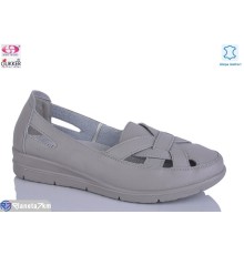 Туфлі жіночі на літо (8 пар р.37-42) бежевий  "Gukkcr"