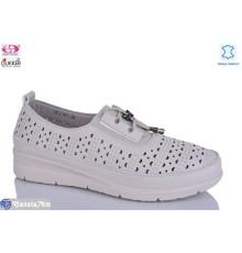 Туфлі жіночі на літо (8 пар р.37-42) бежевий  "Gukkcr"