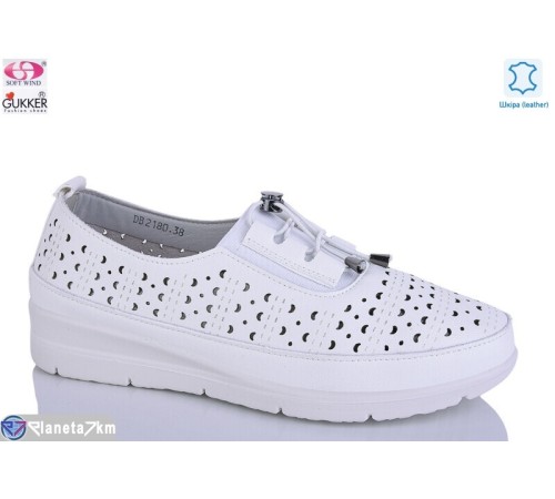 Туфлі жіночі на літо (8 пар р.37-42) білий  "Gukkcr"