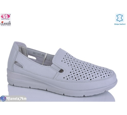 Туфлі жіночі на літо (8 пар р.37-42) сірий  "Gukkcr"