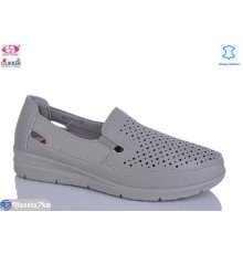 Туфлі жіночі на літо (8 пар р.37-42) бежевий  "Gukkcr"