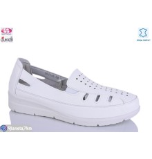 Туфлі жіночі на літо (8 пар р.37-42) білий  "Gukkcr"