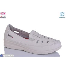 Туфлі жіночі на літо (8 пар р.37-42) бежевий  "Gukkcr"