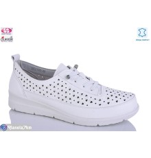 Туфлі жіночі на літо (8 пар р.37-42) білий  "Gukkcr"