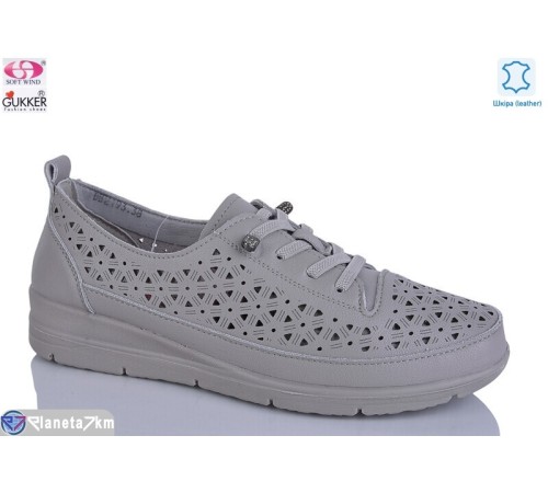 Туфлі жіночі на літо (8 пар р.37-42) бежевий  "Gukkcr"