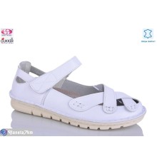 Туфлі жіночі на літо (8 пар р.37-42) білий  "Gukkcr"