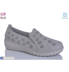 Туфлі жіночі на літо (8 пар р.37-42) бежевий  "Gukkcr"