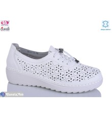 Туфлі жіночі на літо (8 пар р.37-42) білий  "Gukkcr"