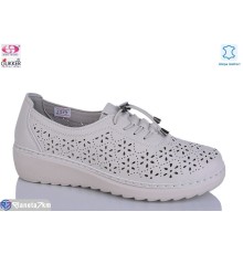 Туфлі жіночі на літо (8 пар р.37-42) бежевий  "Gukkcr"