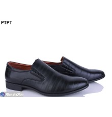 Туфлі чоловічі на весну/осінь (8 пар р.40-45) чорний  "PTPT"