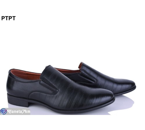 Туфлі чоловічі на весну/осінь (8 пар р.40-45) чорний  "PTPT"