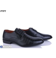 Туфлі чоловічі на весну/осінь (8 пар р.40-45) чорний  "PTPT"