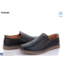 Туфлі чоловічі на весну/осінь (8 пар р.40-45) чорний  "PTPT"