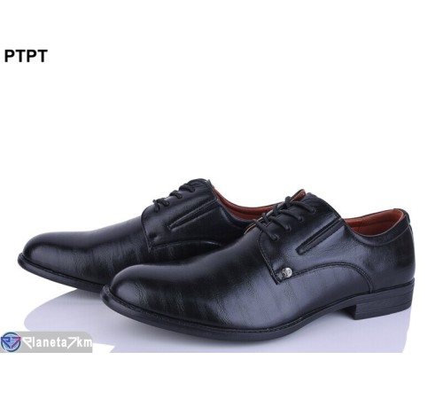 Туфлі чоловічі на весну/осінь (8 пар р.40-45) чорний  "PTPT"