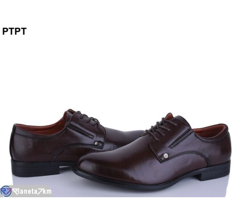 Туфлі чоловічі на весну/осінь (8 пар р.40-45) коричневий  "PTPT"