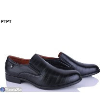 Туфлі чоловічі на весну/осінь (8 пар р.40-45) чорний  "PTPT"