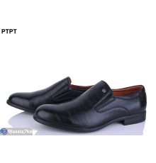 Туфлі чоловічі на весну/осінь (8 пар р.40-45) чорний  "PTPT"