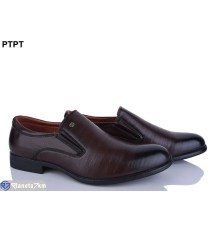 Туфлі чоловічі на весну/осінь (8 пар р.40-45) коричневий  "PTPT"