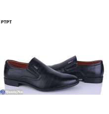 Туфлі чоловічі на весну/осінь (8 пар р.40-45) чорний  "PTPT"
