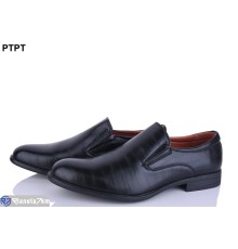 Туфлі чоловічі на весну/осінь (8 пар р.40-45) чорний  "PTPT"