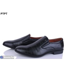 Туфлі чоловічі на весну/осінь (8 пар р.40-45) чорний  "PTPT"