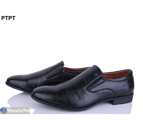 Туфлі чоловічі на весну/осінь (8 пар р.40-45) чорний  "PTPT"