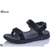 Сандалі чоловічі на літо (8 пар р.41-46) сірий  "Supo-Vegas"