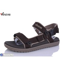 Сандалі чоловічі на літо (8 пар р.41-46) коричневий  "Supo-Vegas"