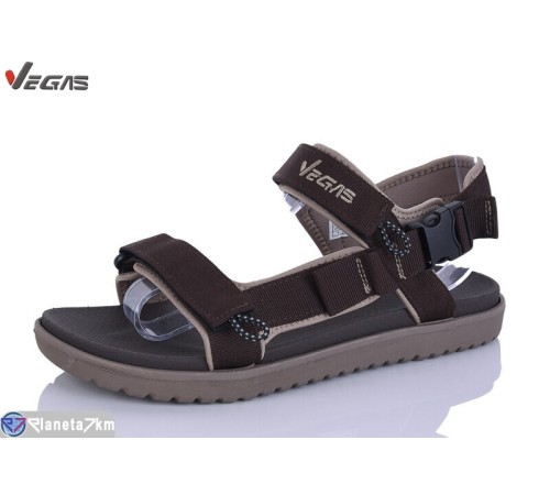 Сандалі чоловічі на літо (8 пар р.41-46) коричневий  "Supo-Vegas"