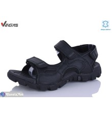 Сандалі чоловічі на літо (8 пар р.41-46) чорний  "Supo-Vegas"