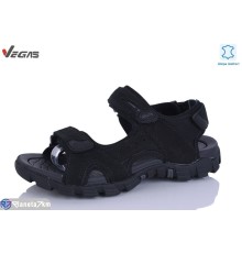 Сандалі чоловічі на літо (8 пар р.41-46) чорний  "Supo-Vegas"