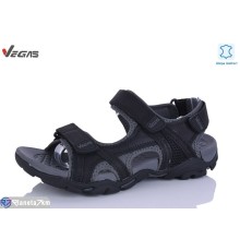 Сандалі чоловічі на літо (8 пар р.41-46) чорний  "Supo-Vegas"