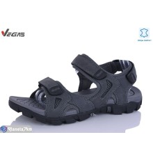 Сандалі чоловічі на літо (6 пар р.46-49) сірий  "Supo-Vegas"