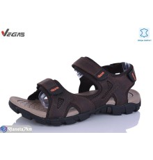 Сандалі чоловічі на літо (6 пар р.46-49) коричневий  "Supo-Vegas"