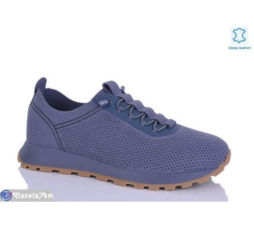 Кросівки жіночі на літо (6 пар р.36-41) синій  "ZORINA"